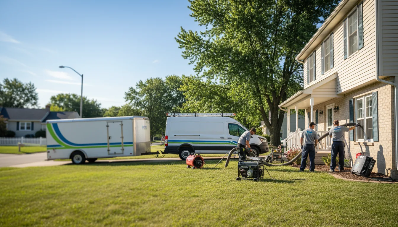 Flooded Basement Restoration And Cleanup With Repair in Wappapello, MO near me